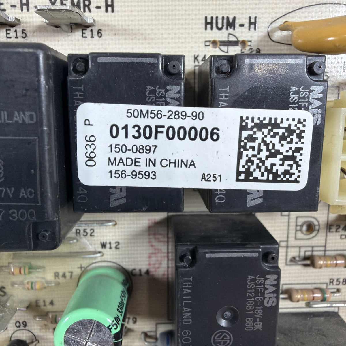 🔥🔥GOODMAN PCB00109 Furnace Control Circuit Board 50M56-289-90 EMERSON (X)