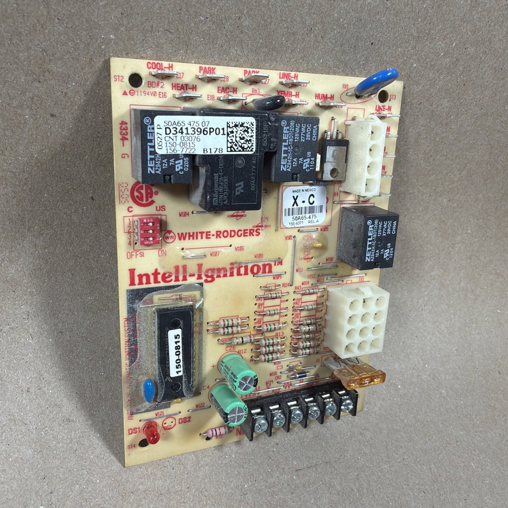 🔥 White Rodgers D341396P01 Furnace Control Circuit Board 50A65-475-07