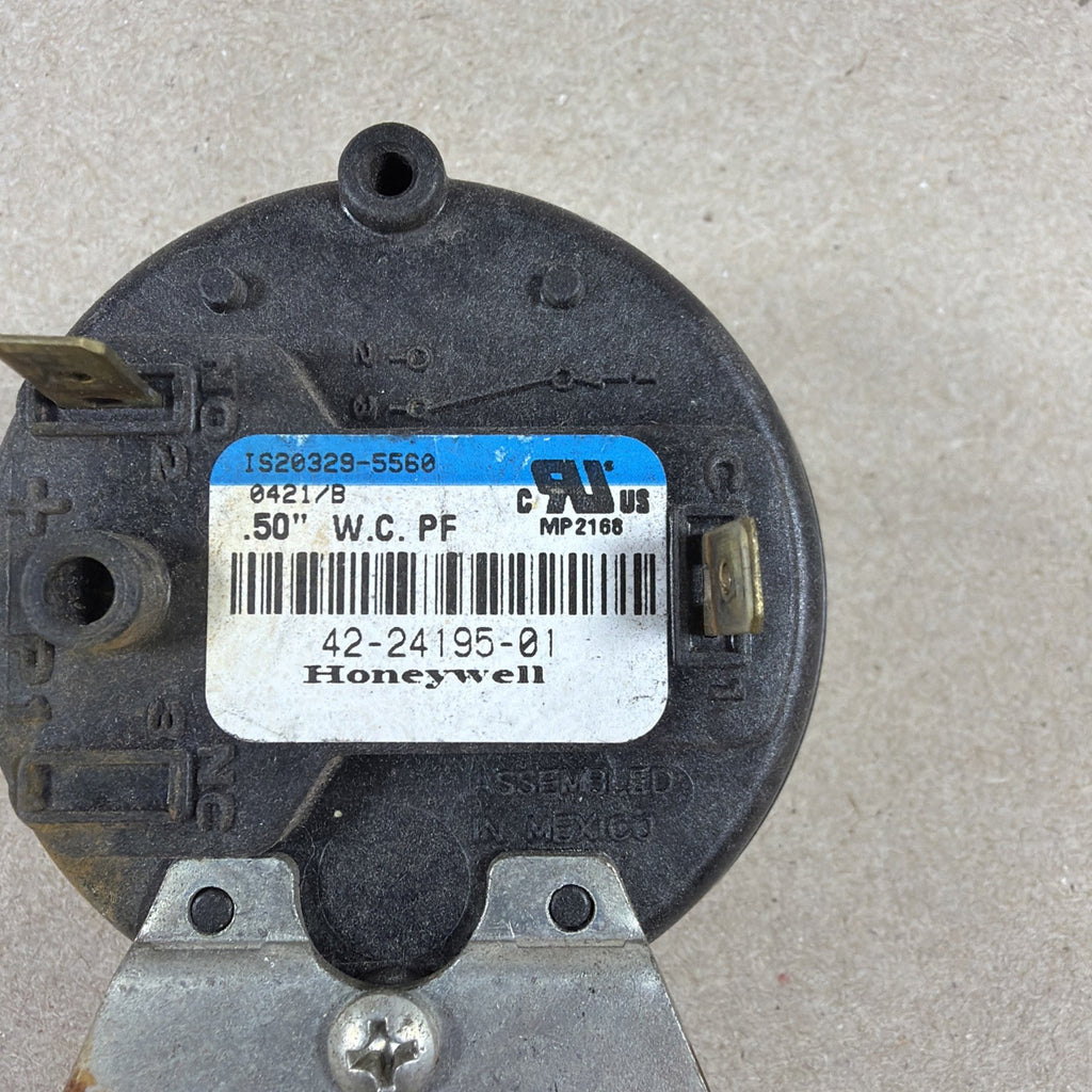 🔥 Furnace Air Pressure Switch Honeywell IS20329-5560 0.50" 42-24195-01 (Bin B)