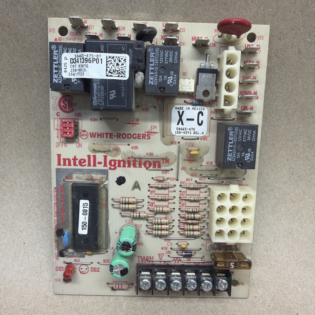 TESTED🔥 White Rodgers D341396P01 Furnace Control Circuit Board 50A65-475-07