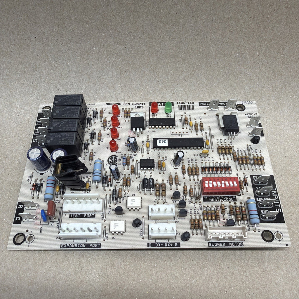 TESTED✅ Lennox 1185-83-1001A Furnace Control Board 1185-110 624744