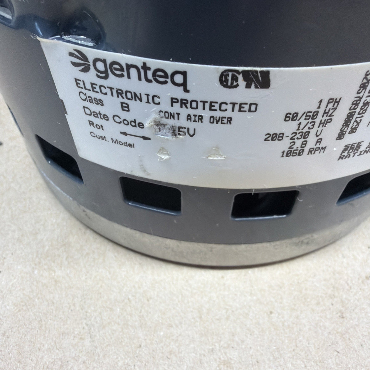 TESTED🔥 GENTEQ X13 ECM BLOWER MOTOR 5SME39DXL016A 1/3HP 430482 FM20 X13
