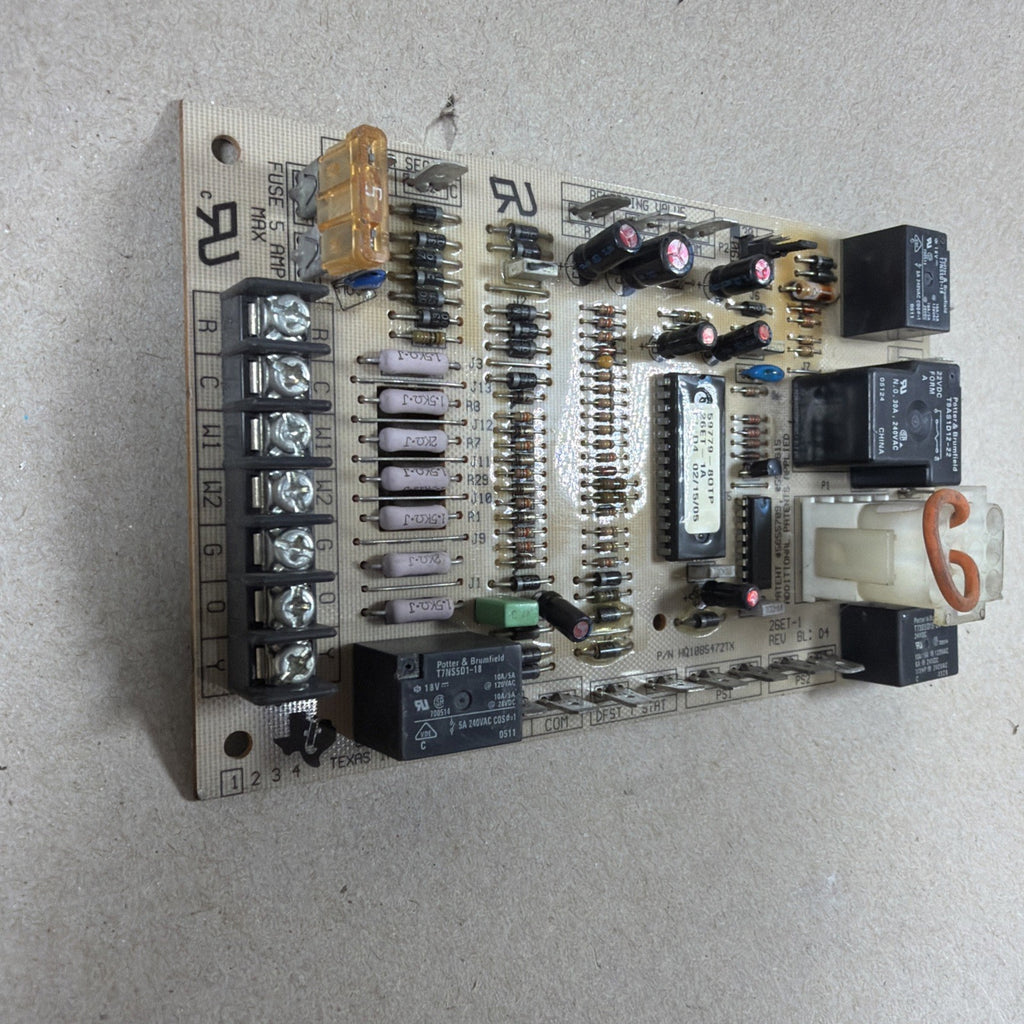 🔥🔥 York Luxaire Coleman HQ1085472TX Furnace Control Board 59779-8OTP (H42)
