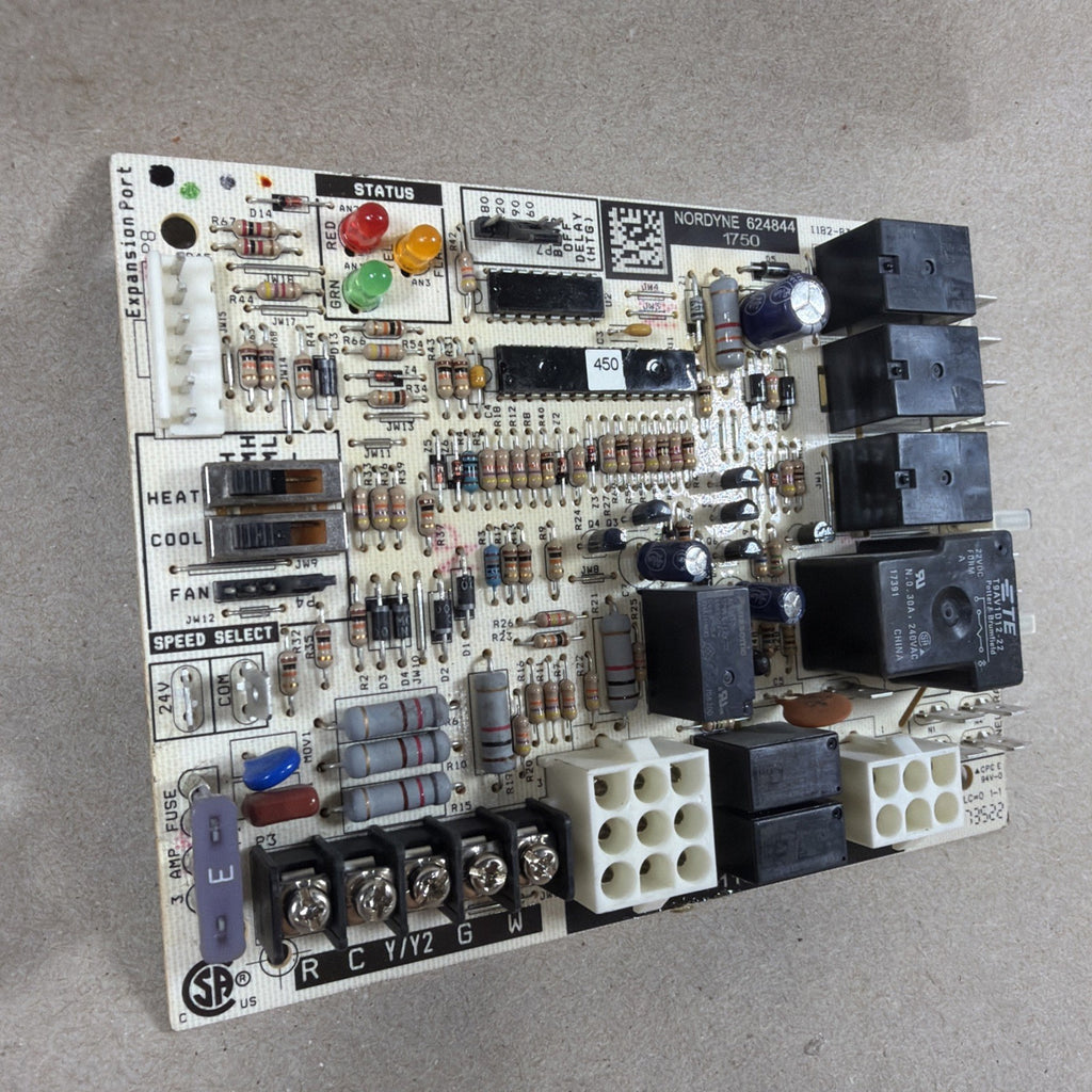 🔥🔥 OEM Furnace Control Circuit Board 624844 1182-83-2003C 624844 Nordyne (N38)