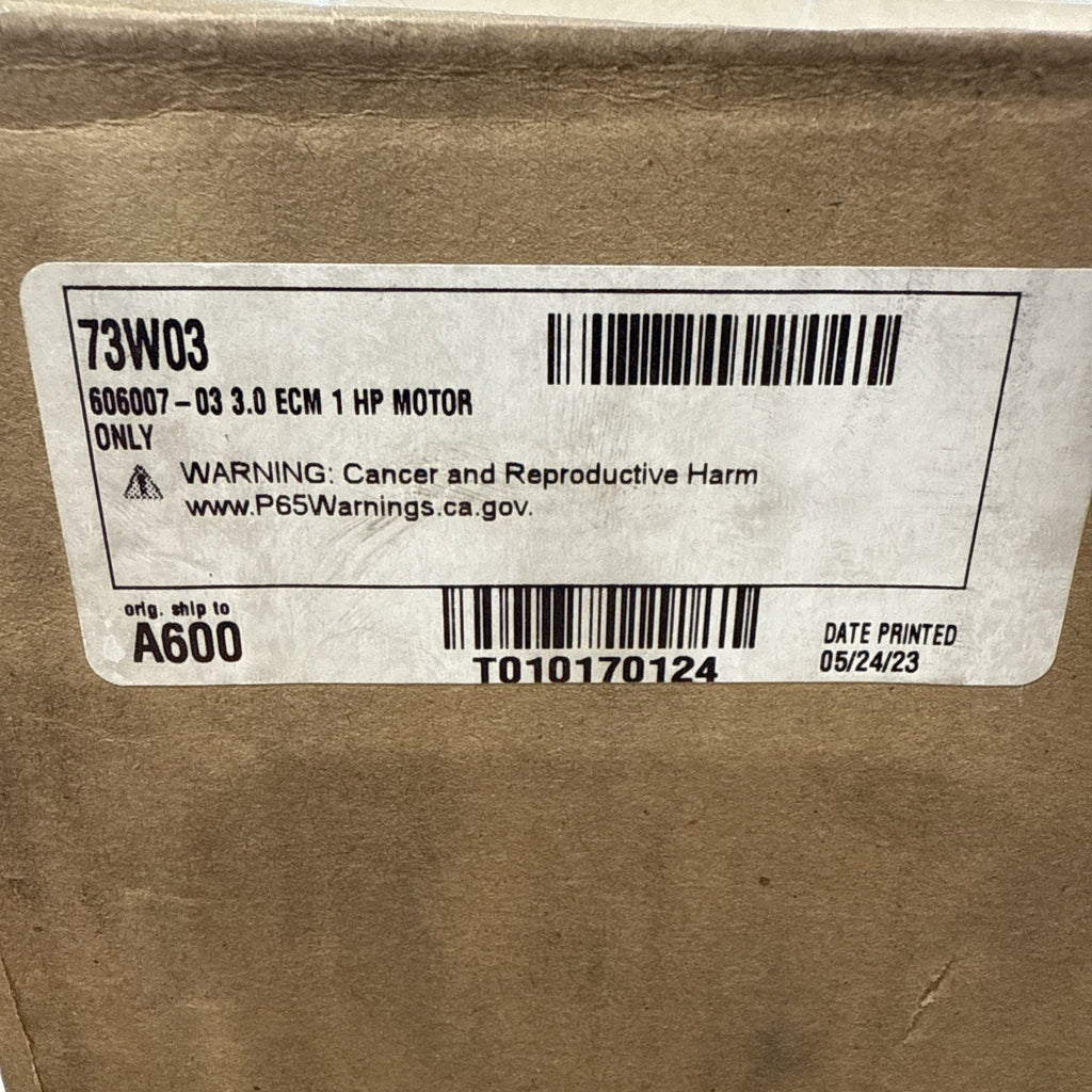 NEW! OEM Lennox Armstrong 73W03 Genteq 1 HP ECM Blower Motor 5SME39SXL3013 (G1)