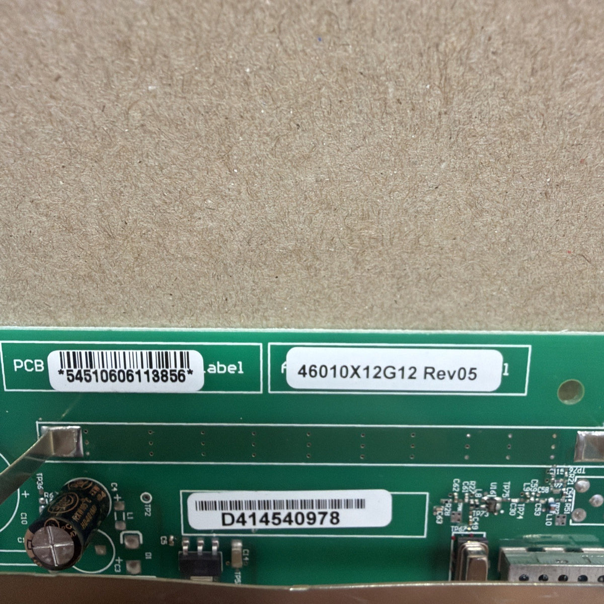 D414540978. ✅ 46010X12G12 Cooper Power Systems LCR4600 Rev C1 control board