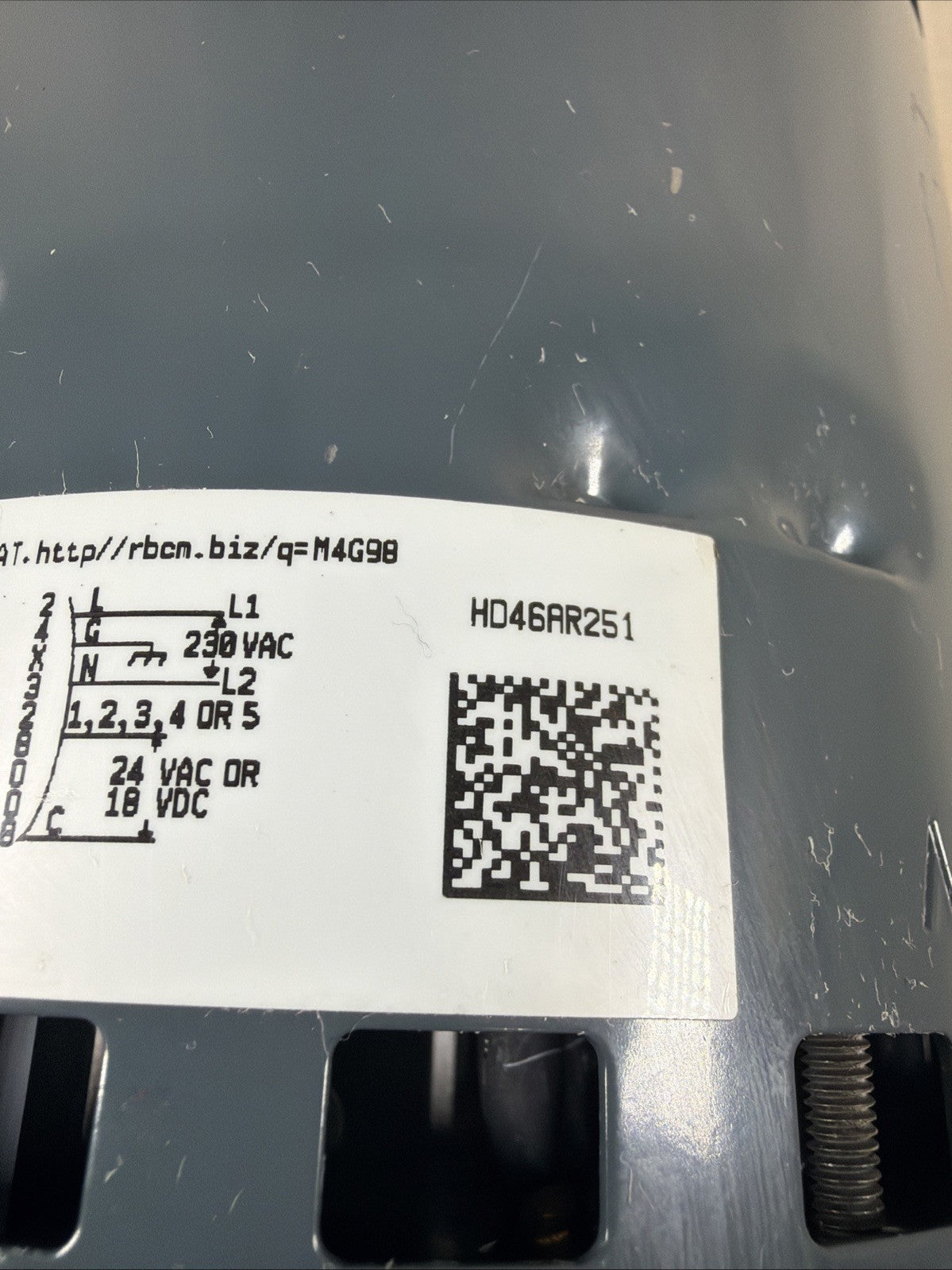TESTED✅  Genteq Motor X13 3/4 HP  230V  5SME39NXL585 HD46AR273 FM18