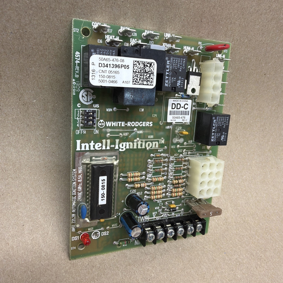 TESTED🔥 50A65-476-08  Furnace control board D341396P05 CNT 05165