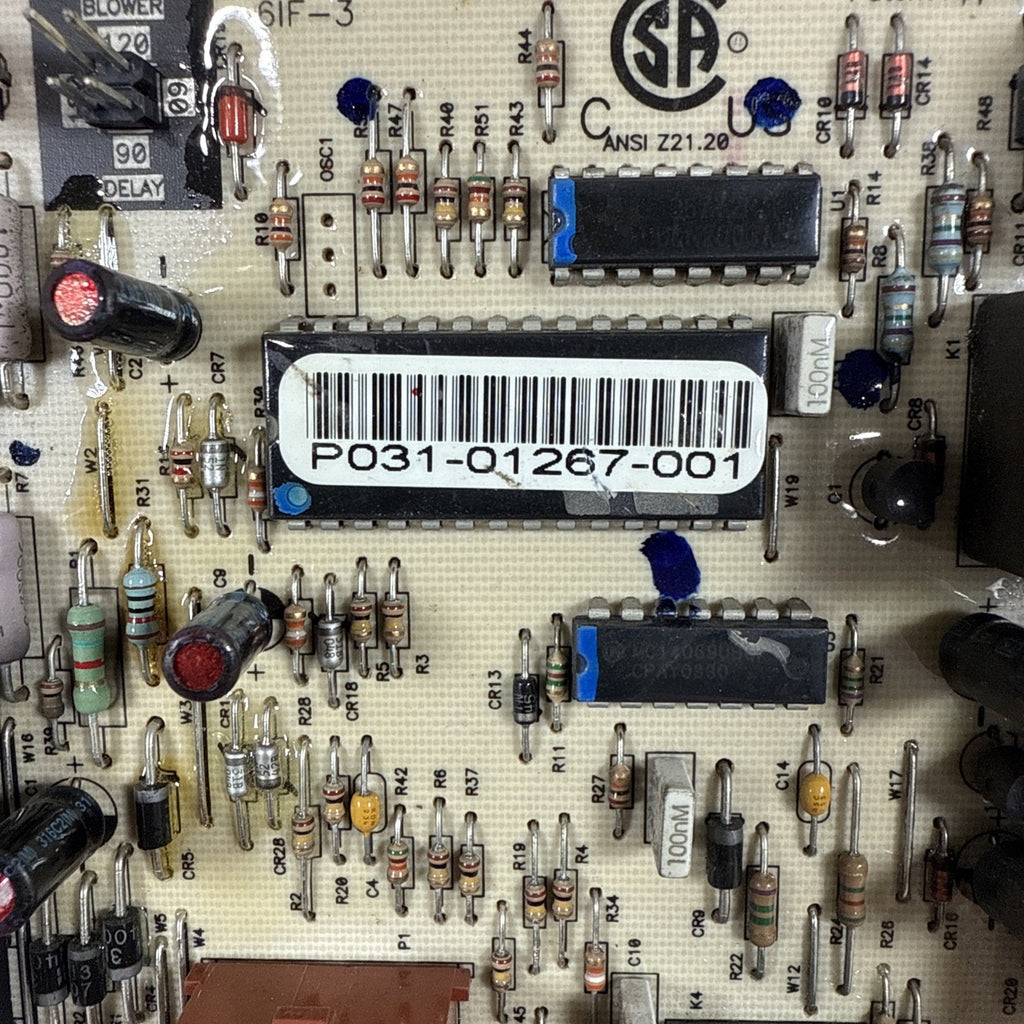 🔥 York Coleman P031-01267-001 Furnace Circuit Board SOURCE1 031-01267-001A (C80