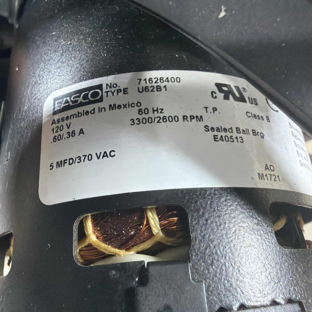 TESTED🔥 Fasco 71626400 Draft Inducer Blower Motor D345183P01 70626400C