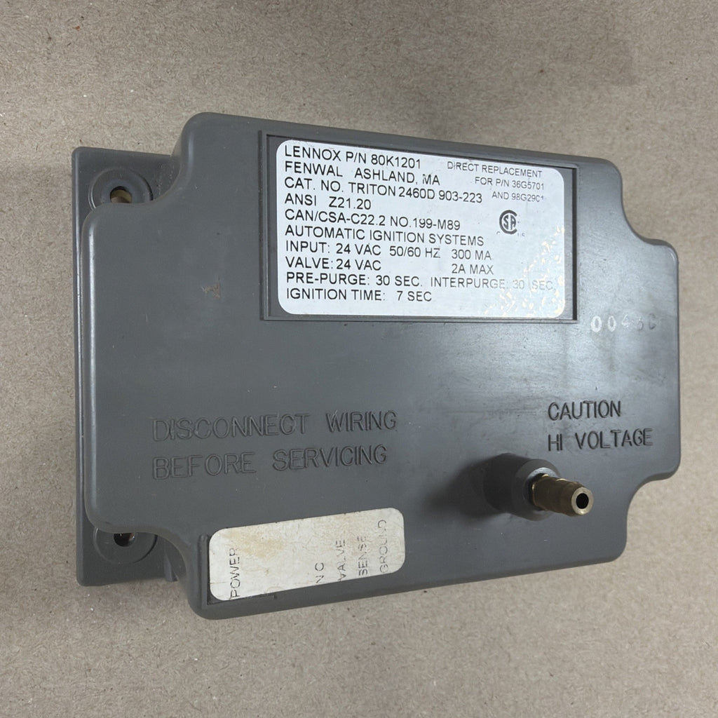 🔥🔥 LENNOX 80K1201 Ignition Control Module FENWAL 35-605903-223 36G5701 (N11)