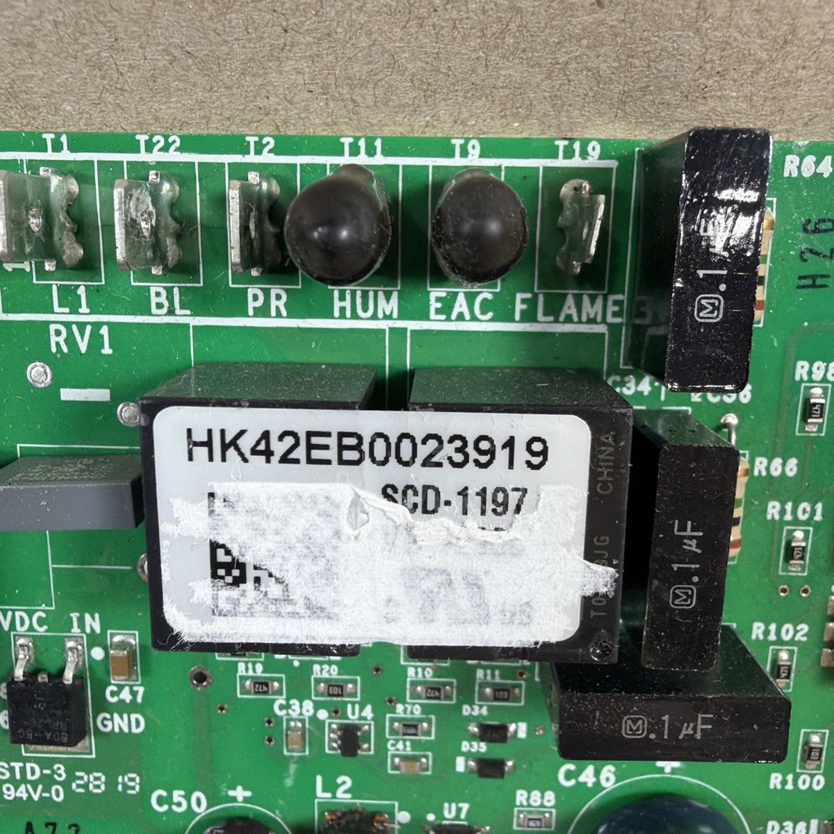 TESTED🔥 Carrier HK42EB002 Furnace Control Board SCD-1197 VB-1298C (N4)