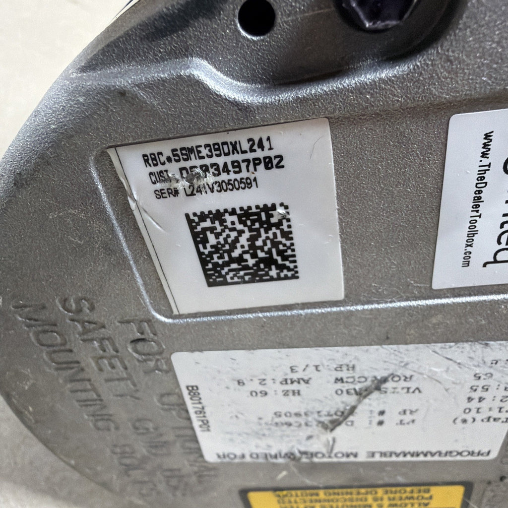 🔥 GENTEQ X13 ECM BLOWER MOTOR 5SME39DXL241 1/3HP MOT13905 FM20 X13. (J)