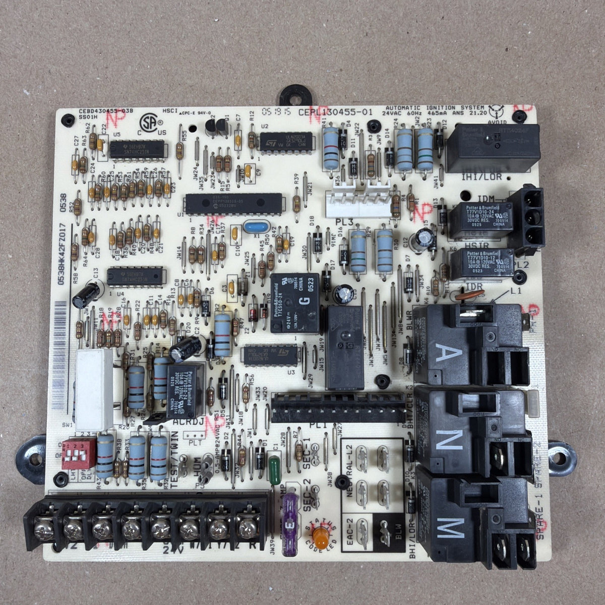 ✅ Furnace Control Circuit Board CEPL130455-01 CEBD430455-03B HK42FZ017 Carrier