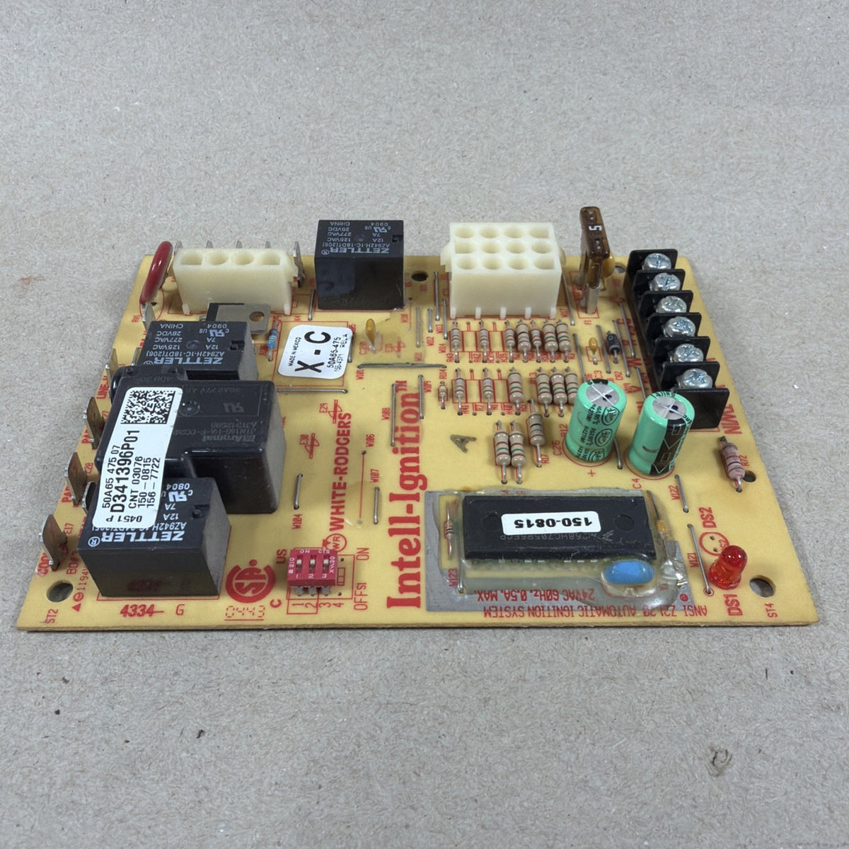 MWhite Rodgers D341396P01 Furnace Control Circuit Board 50A65-475-07