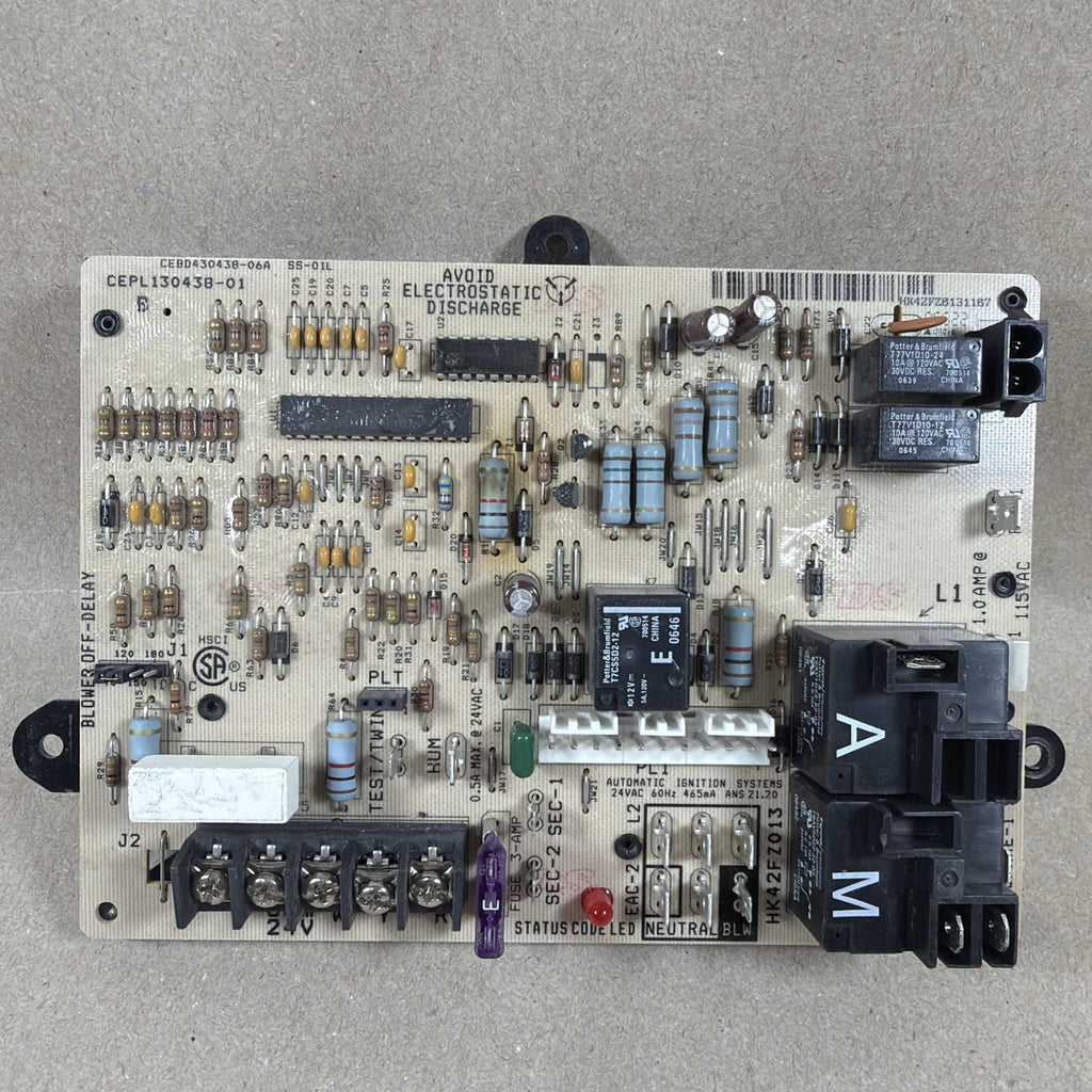 🔥 Carrier Bryant CEPL130438-01 Control Circuit HK42FZ013 CEBD430438-06A