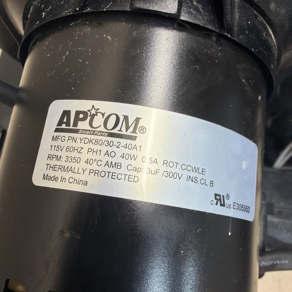 ✅ AO Smith ~ APCOM 100221586 / 142930001 Water Heater Blower Motor Assembly