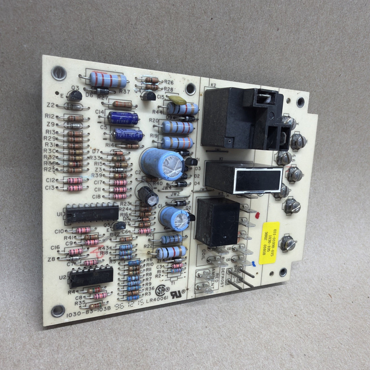 TESTED🔥. York HSCI Defrost Control Board 1030-83-103B 031-01098-011
