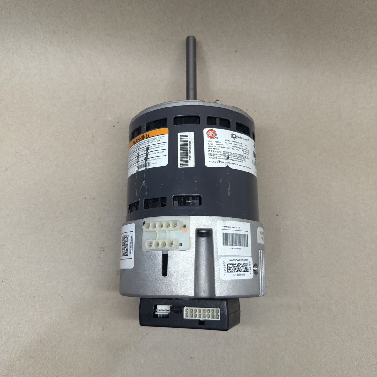 US Motors PerfectSpeed M055PWCTF-0291 ECM Blower Motor 1HP 120/240V 102468-03