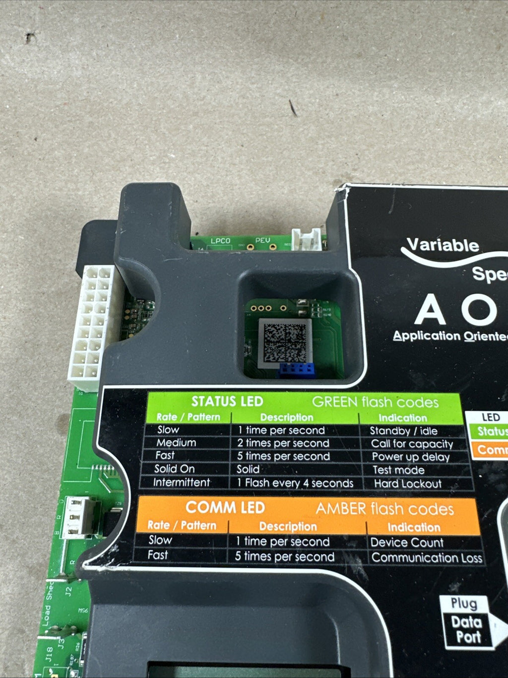 TESTED🔥  TRANE VARIABLE SPEED APPLICATION ORIENTED CONTROLLER D159966G04 V03.7