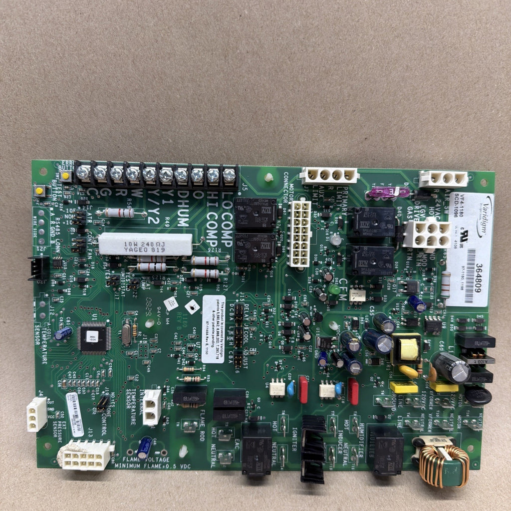 TESTED🔥 York Luxaire VARIDIGM 364809 Control Circuit Board SCD-1096 VF4-1180