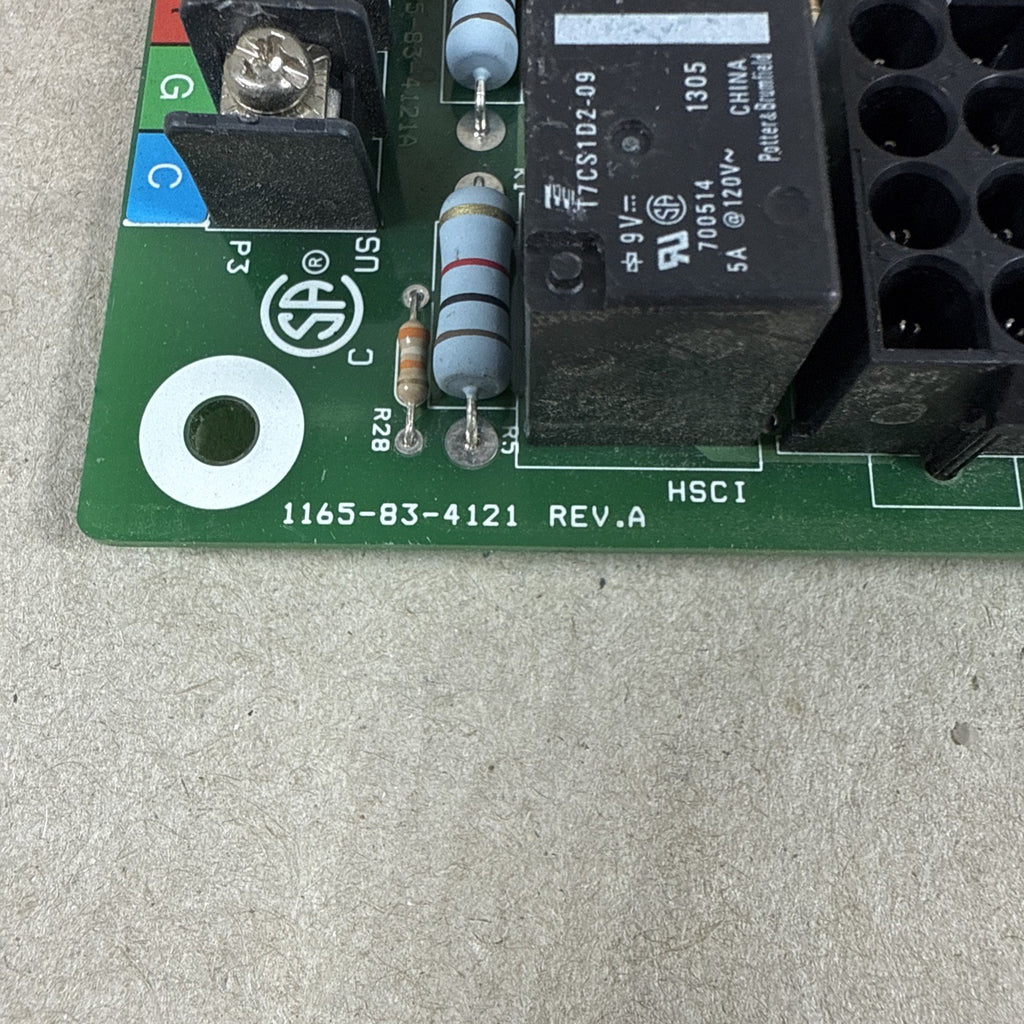 TESTED✅ Goodman Amana Furnace Control Board Part # 1165-83-4121 Rev A PCBBF132