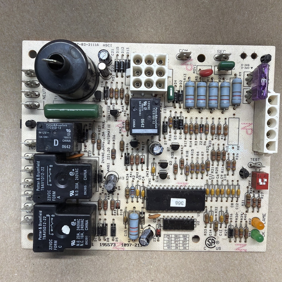 TESTED✅ HONEYWELL 1097-83-2131A / Automatic Ignition Board 5H081217. 1097-216