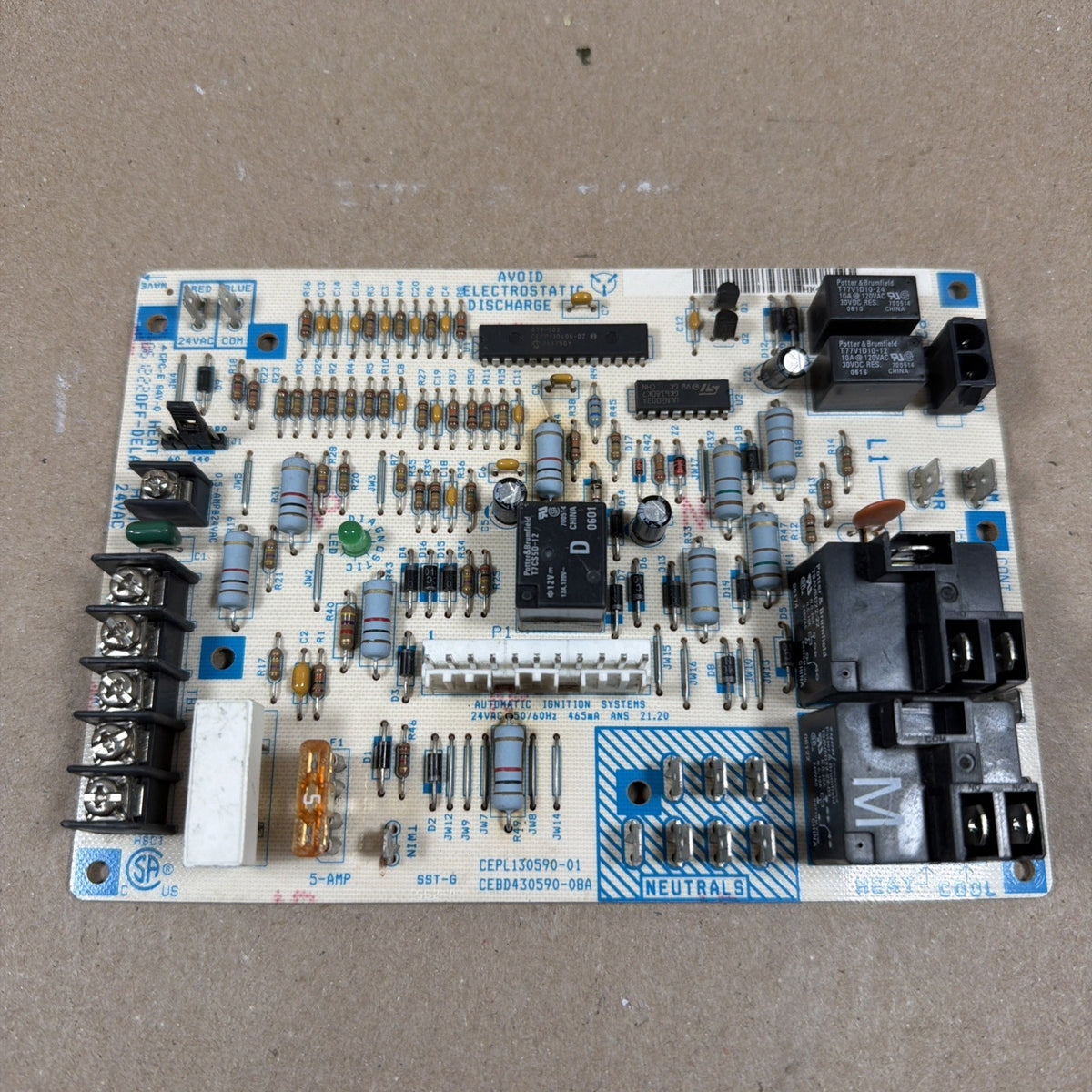 TESTED🔥 Carrier Briant Control Board HK42FZO18  CEBD430590-08A CEPL130590-01