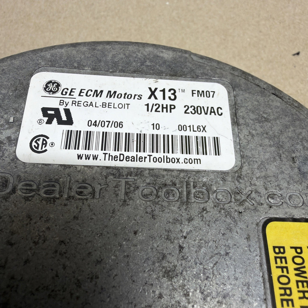 TESTED🔥 Genteq X13   ECM.  FM07 230VAC  1/2HP  CCW  Blower Module