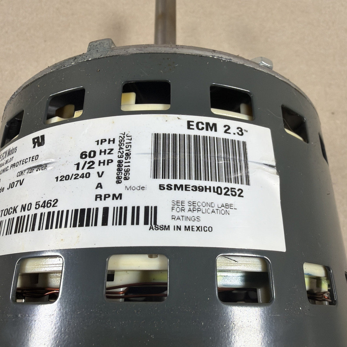 TESTED🔥 ECM 1/2HP Blower Motor Controller GE 5SME39HL0902 230V CCW CN03