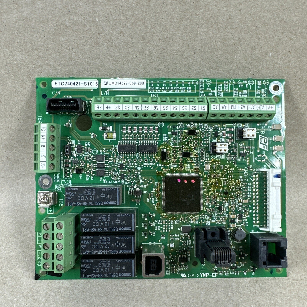 TESTED: YASKAWA ELECTRIC YPCT31723-1B    ETC740421-S1016  (A209)