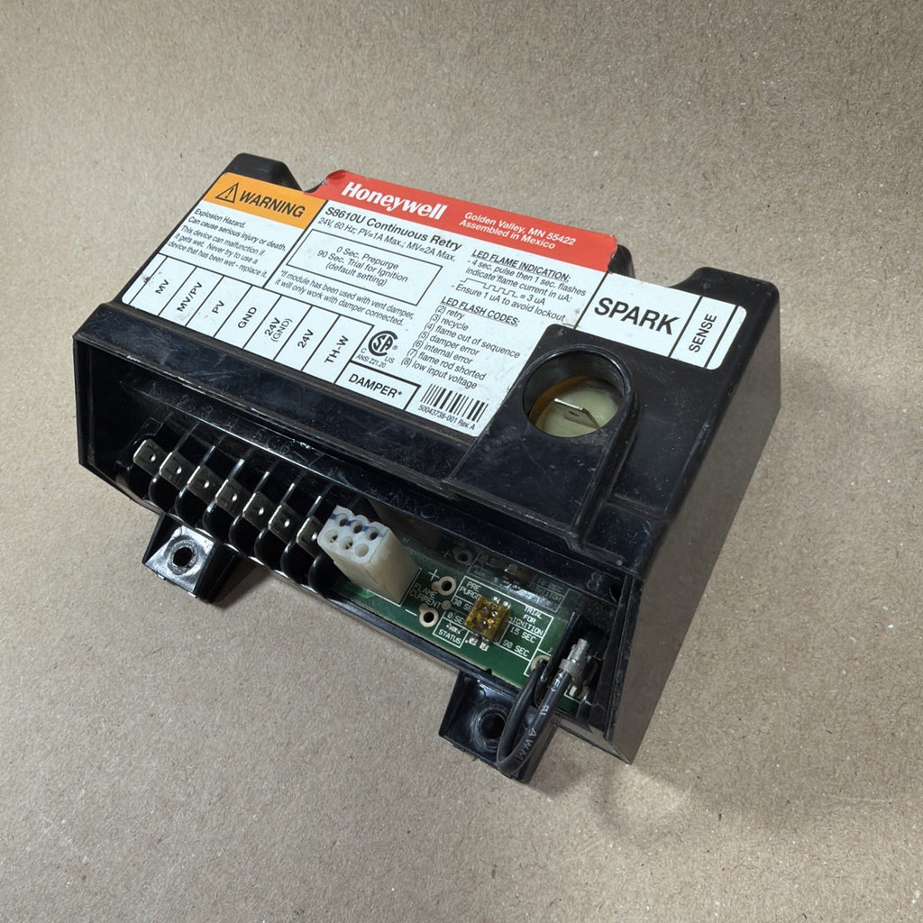 🔥 Honeywell S8610U Universal Intermittent Pilot Ignition Control S8610U3009