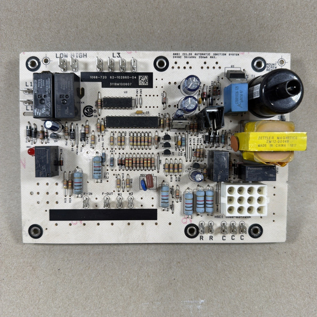 TESTED🔥🔥 Carrier Control Board 1068-83-721A 62-102860-04 1068-720 (H37)