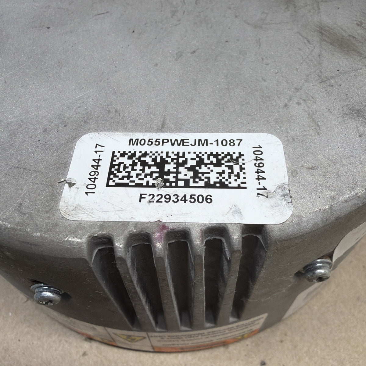 TESTED 🔥 EMERSON BLOWER MOTOR  M055PWEJM-1087  120/240V, 104944-17