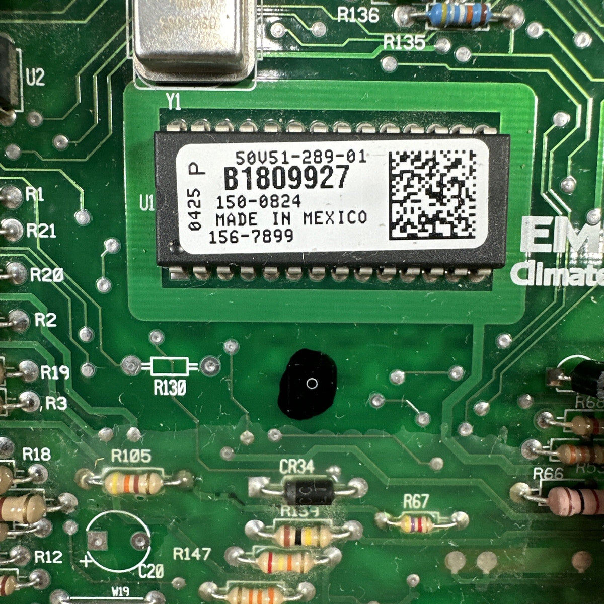 TESTED 🔥 WHITE RODGERS B1809927 / 50V51-289-01 INTEGRATED FAN CONTROL (F109)
