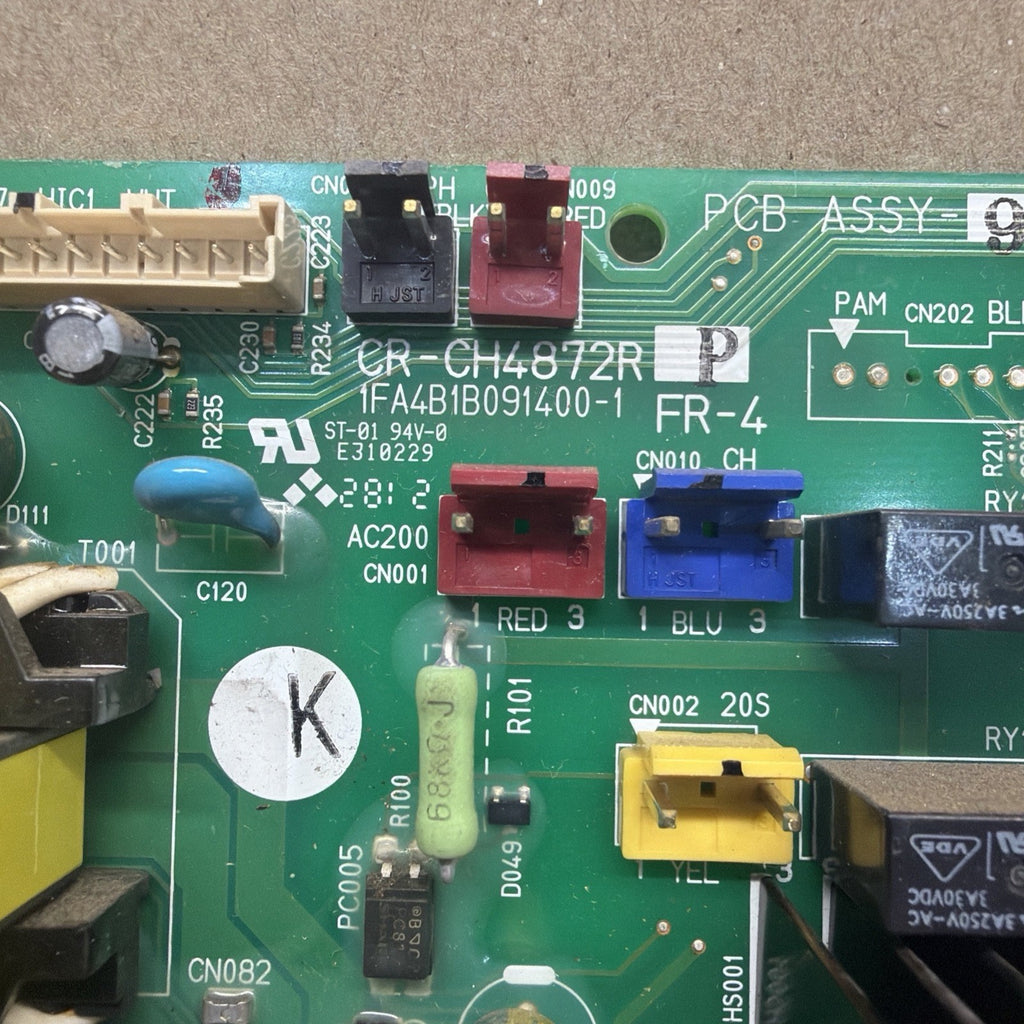 Panasonic Air Conditioner 1FA4B1B091400-1 / CR-CH4872R Board SANYO M2925A0B