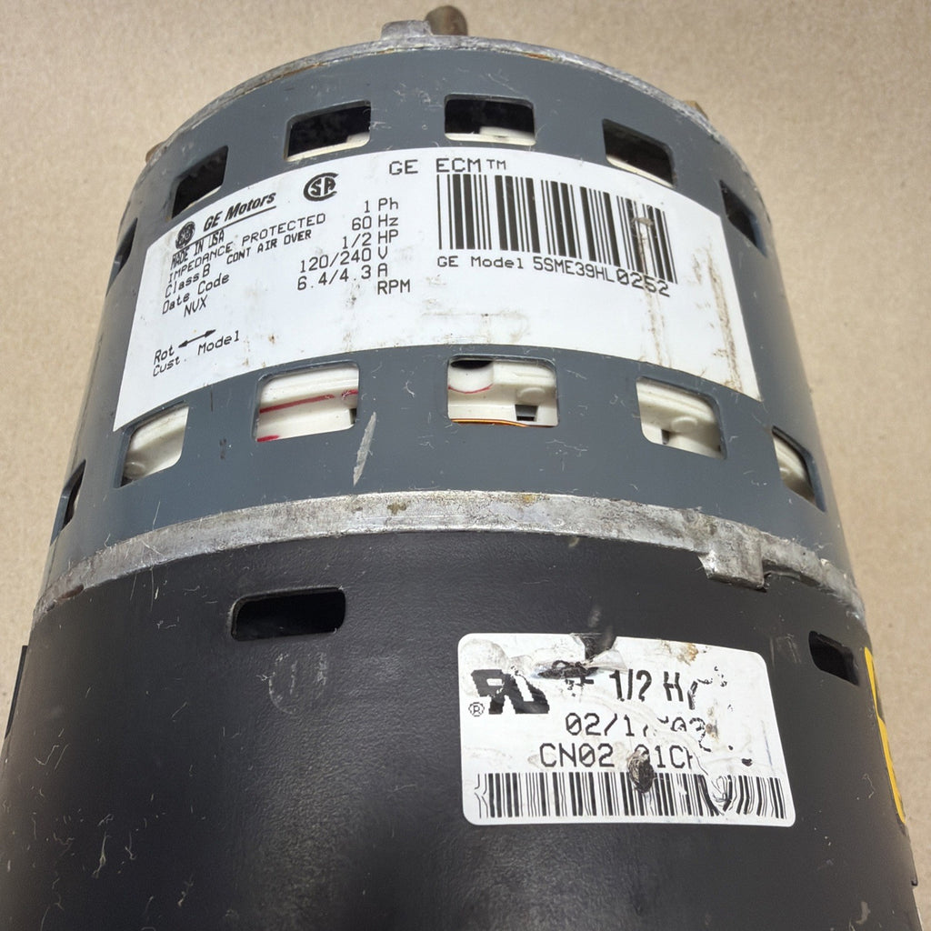 TESTED✅ ECM 1/2HP Blower Motor GE 5SME39HL0252 120/230V CCW CN02 18M8001