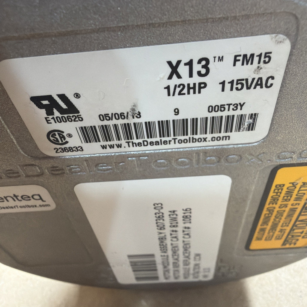 TESTED🔥 Genteq X13 FM15 5SME39HXL011A Blower Motor 437650 1/2HP 115V CCWLE