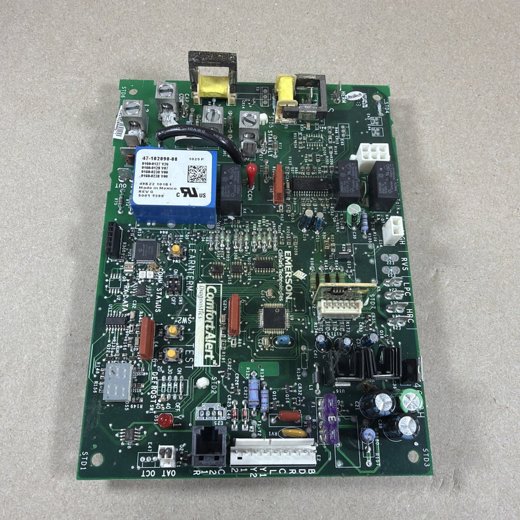 TESTED🔥 Rheem Ruud 49B22-101B1 Furnace Control Circuit Board 47-102090-08 (F7)