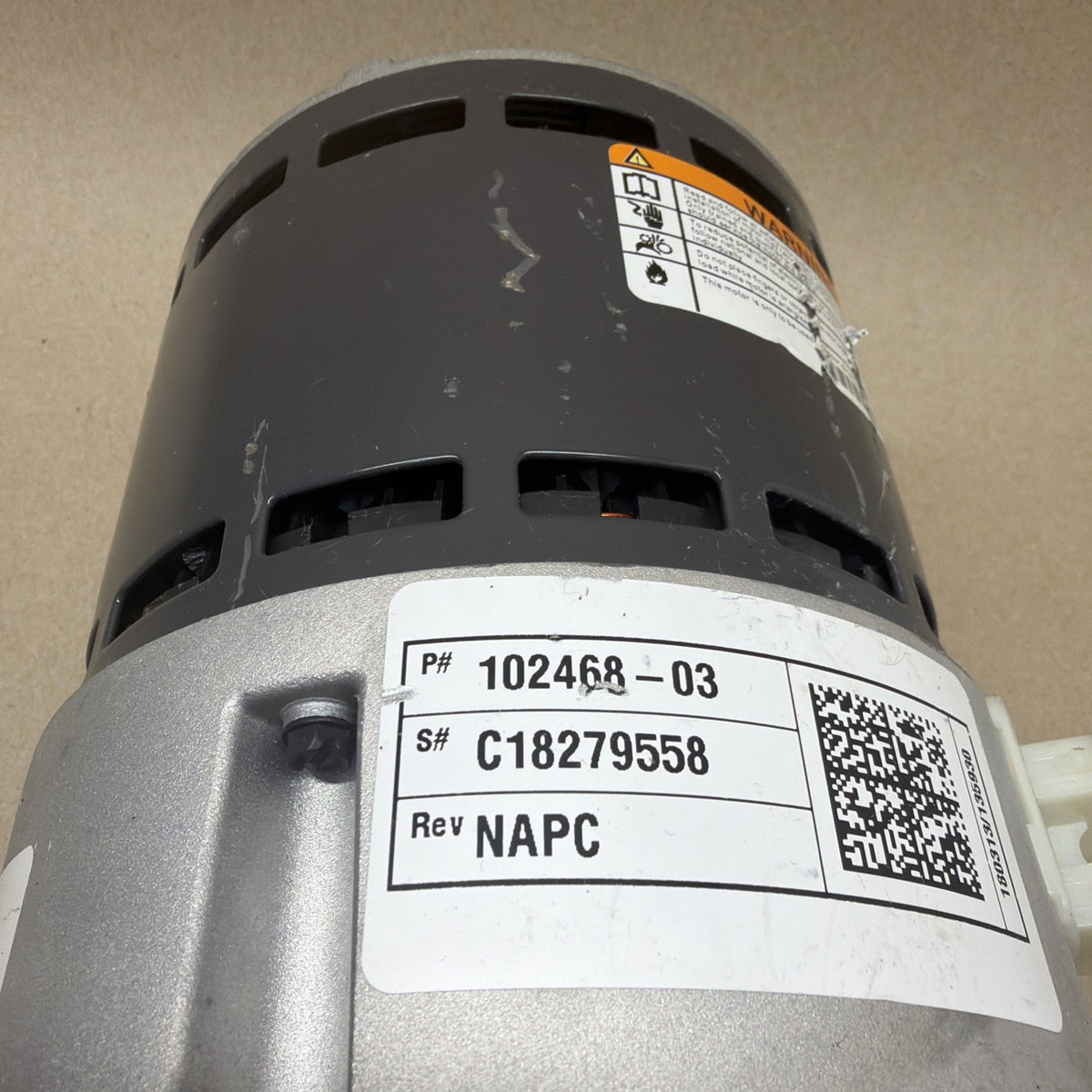 US Motors PerfectSpeed M055PWCTF-0291 ECM Blower Motor 1HP 120/240V 102468-03
