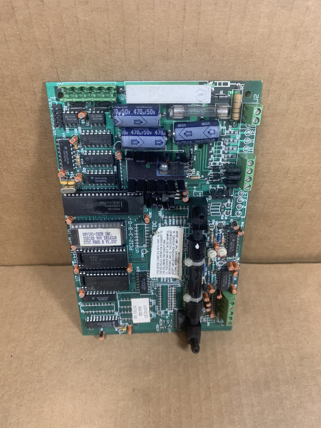 TESTED! Enviro-tec PC12-3-B-0 Circuit Control Board 900 Z812228 ET# 9301162 H14