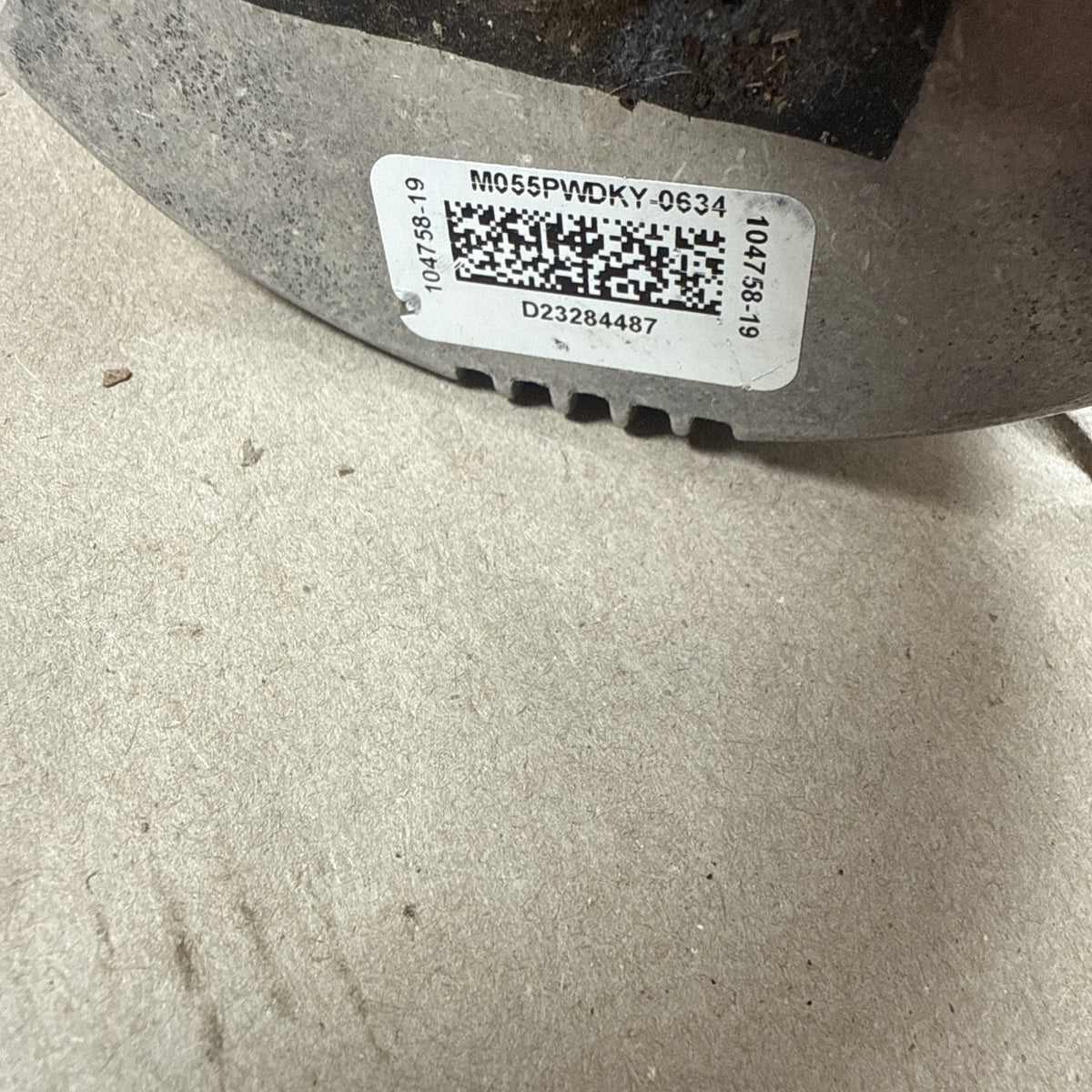 US Motors NIDEC M055PWDKY-0634 ECM PerfectSpeed Blower Motor 1/2HP 120/240V (#55