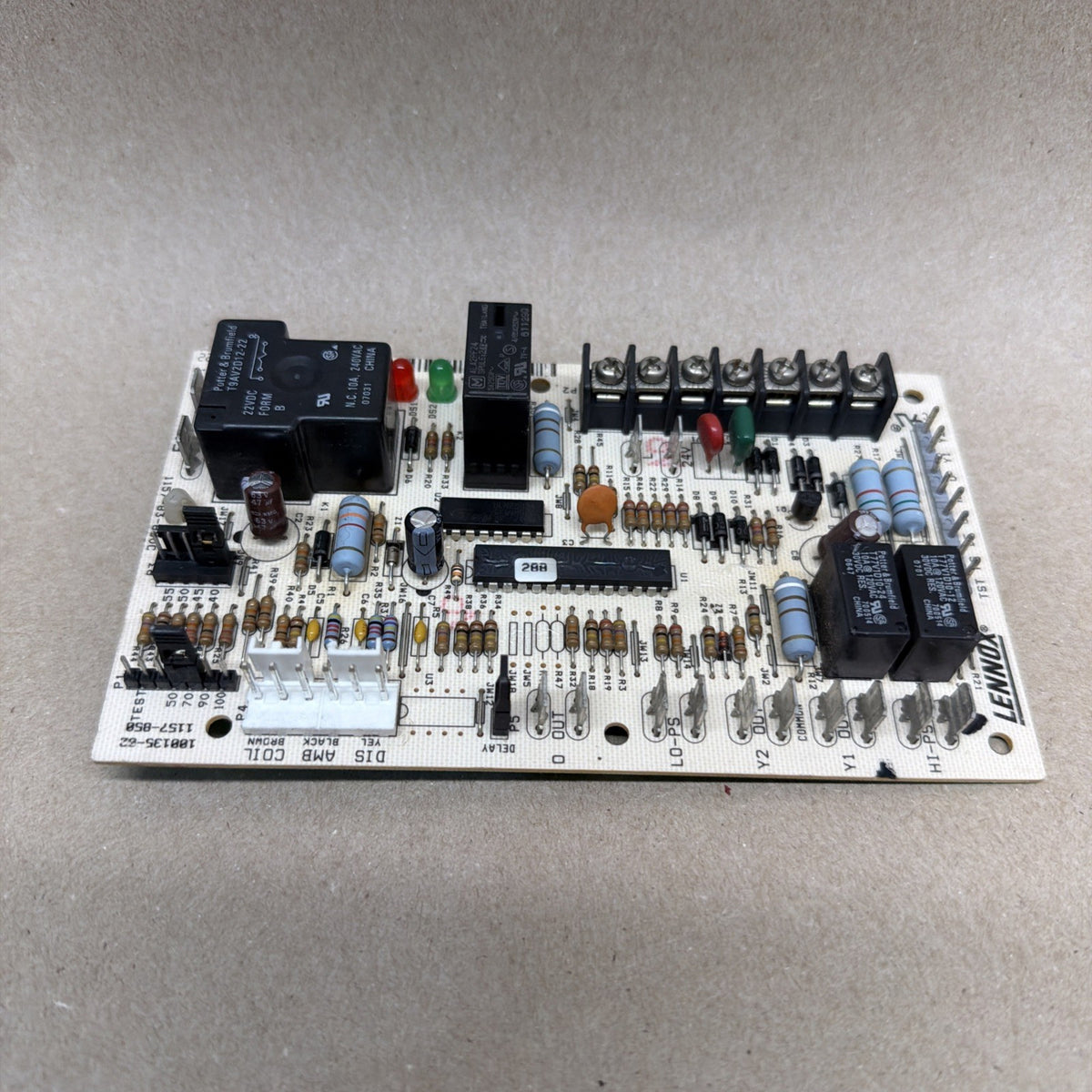 TESTED ✅ York 1157-850 Control Board 100135-02 1157-83-850C