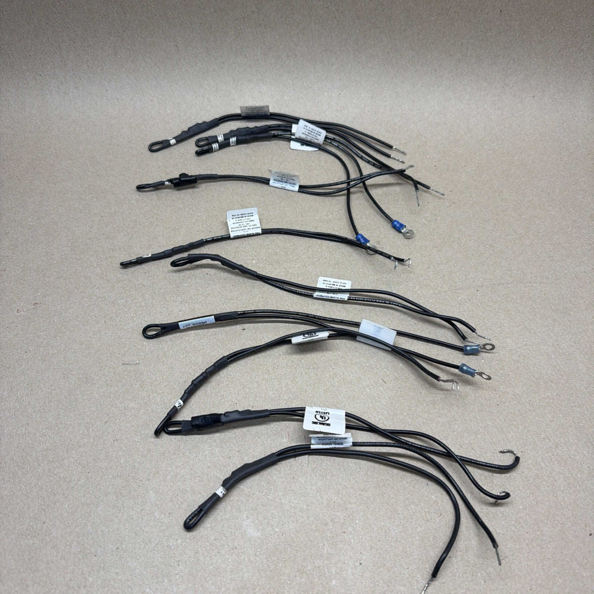 LOT OF 10 SIMPLEX 0733893 END OF LINE RESISTOR HARNESS FIRE ALARM SIGNALING WIRE