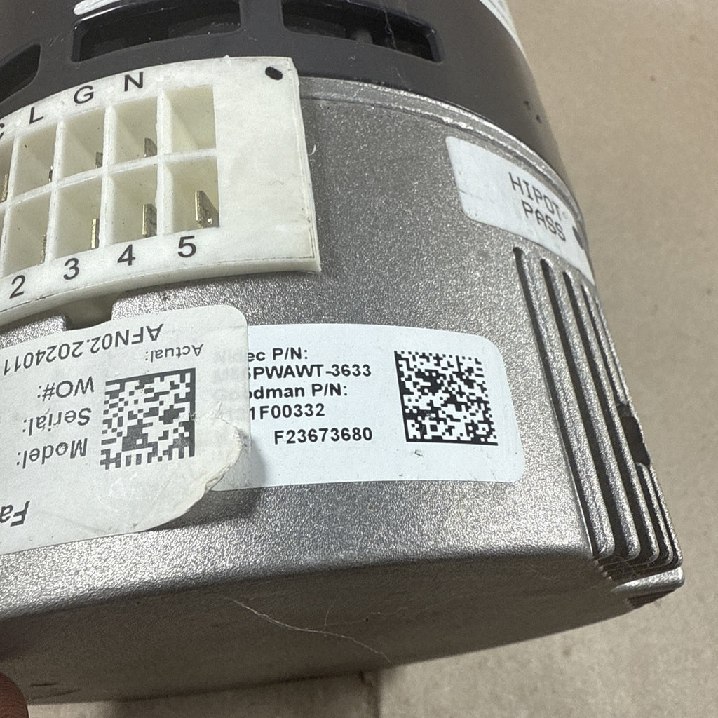 US Motors M55PWAWT-3633 Blower Motor 0271F00595 1/2HP 115V SELECTECH (#22)
