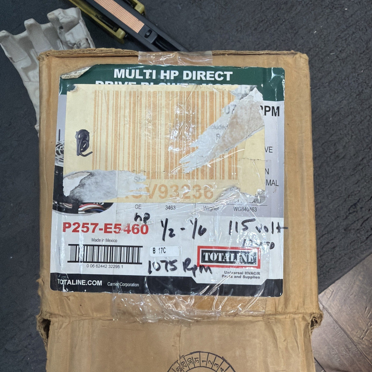 NEW✅ Totaline Multi-HP Direct Drive Blower Motor P257-E5460