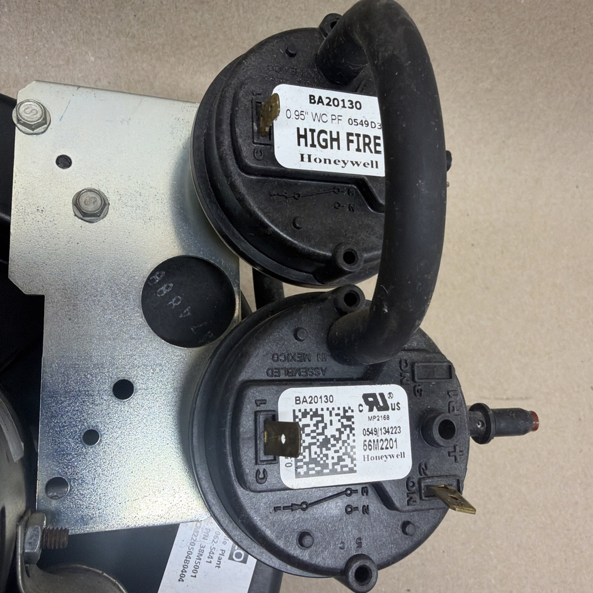 TESTED✅ Lennox 38M5001 Inducer Draft Blower Assembly Fasco 70625441 Motor