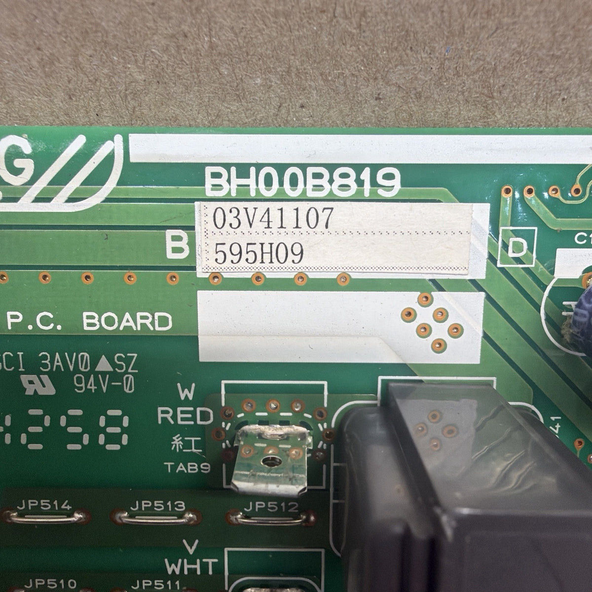 Mitsubishi BH00B819 03V41107 Control Board Ductless Split System BH76B818G02