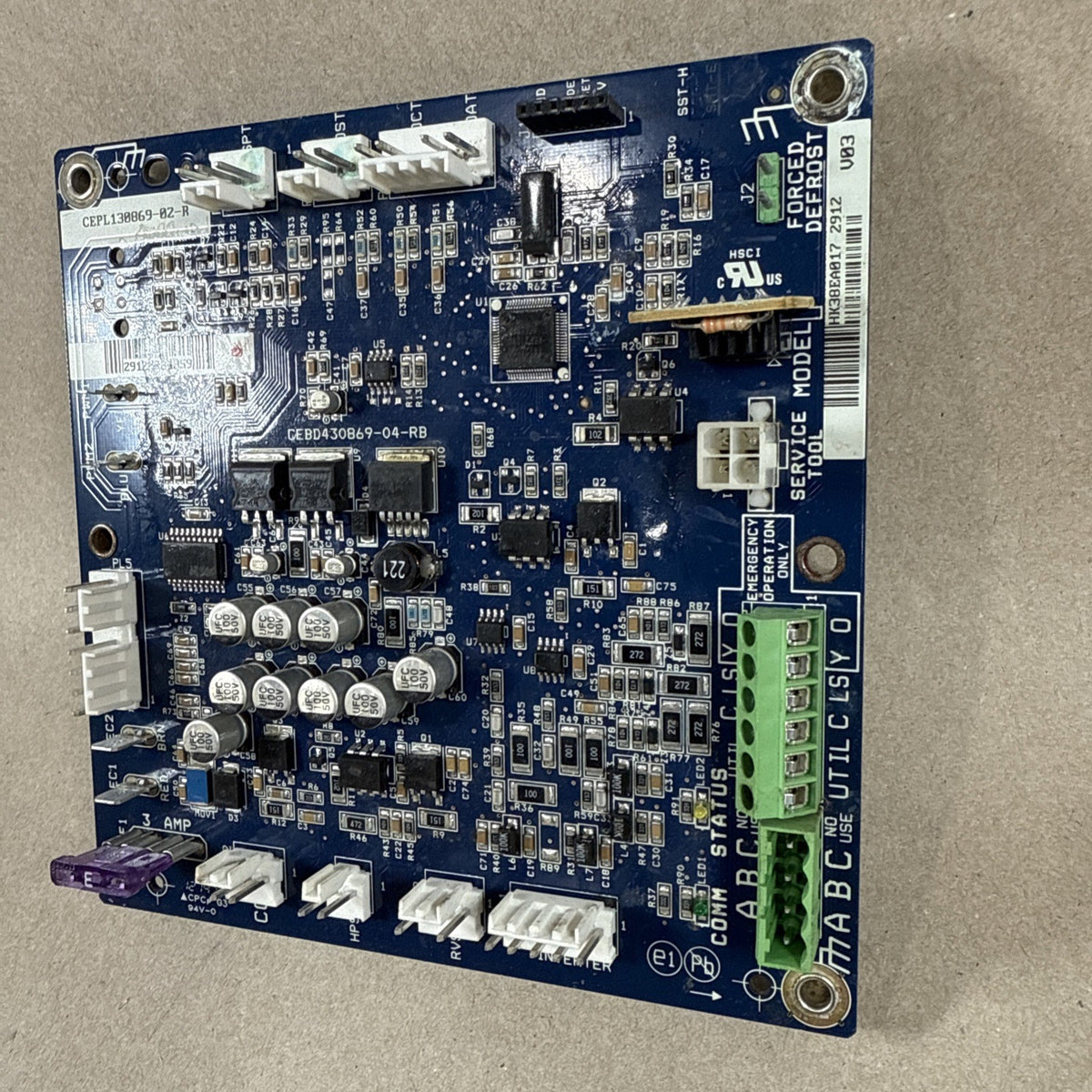 Carrier Bryant HK38EA017 Defrost Heat Pump Circuit Board CEPL130869-02-R (H57)