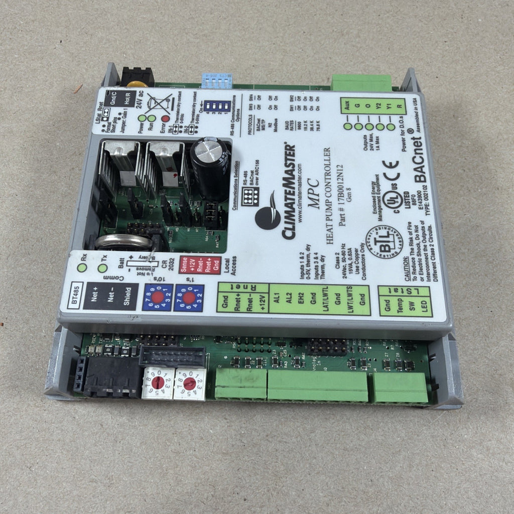 TESTED🔥🔥. CLIMATEMASTER 17B0012N12 / 17B0012N12 Heatpump Controller (C18)